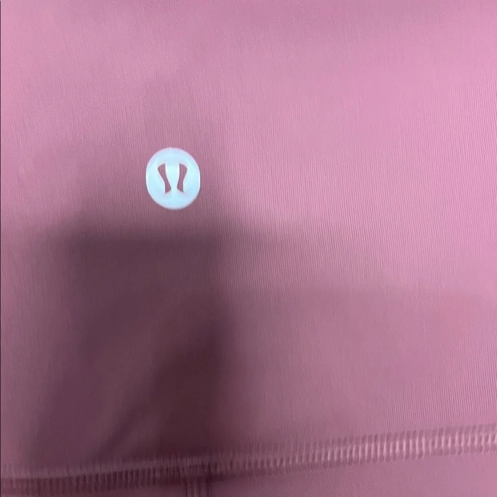 Lululemon High-Rise Crop Leggings – Mauve Pink – Size Unknown (See Measurements)